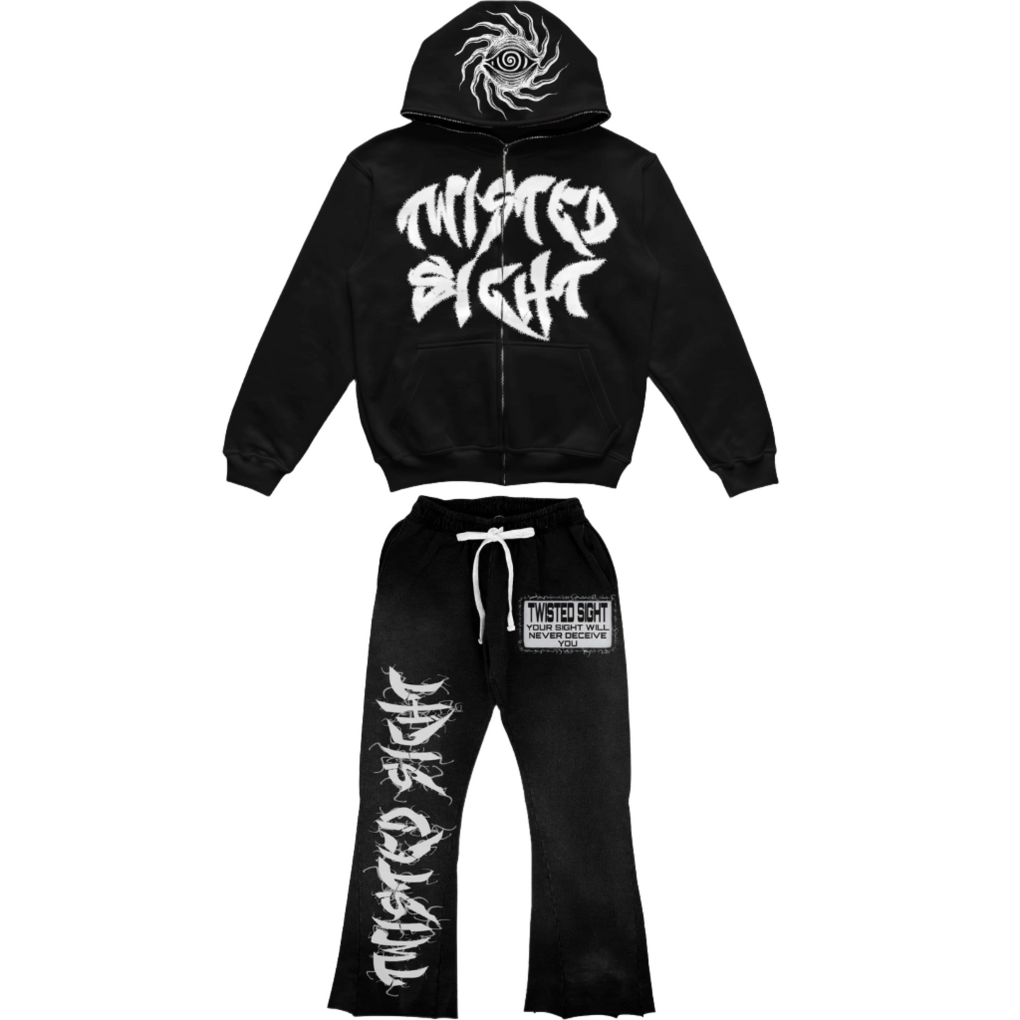 Jet Black "Twisted-Sight Full Set"