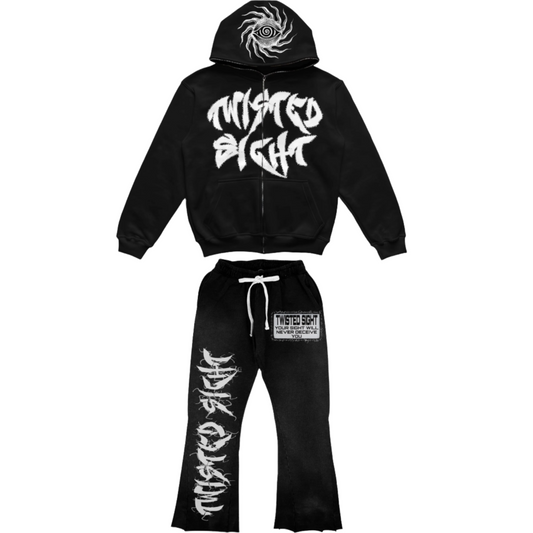 Jet Black "Twisted-Sight Full Set"