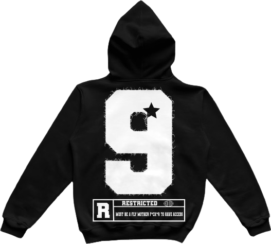 TWISTED SIGHT TWISTED SIGHT BLACK HOODIE 